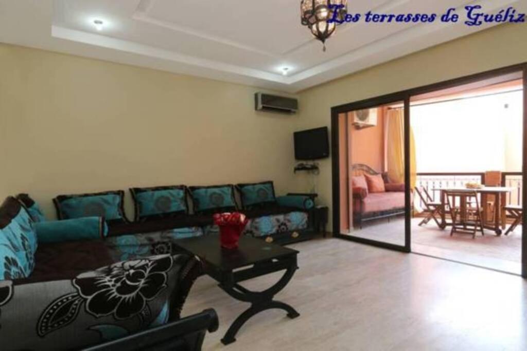 Ferienwohnung Les Terrasses De Gueliz Marrakesch Exterior foto